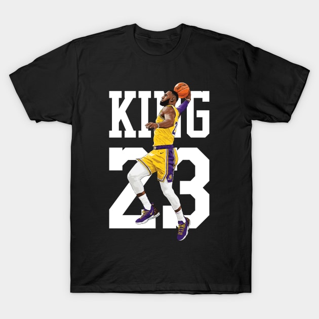 KING-23 T-Shirt by BUBBLEMOON